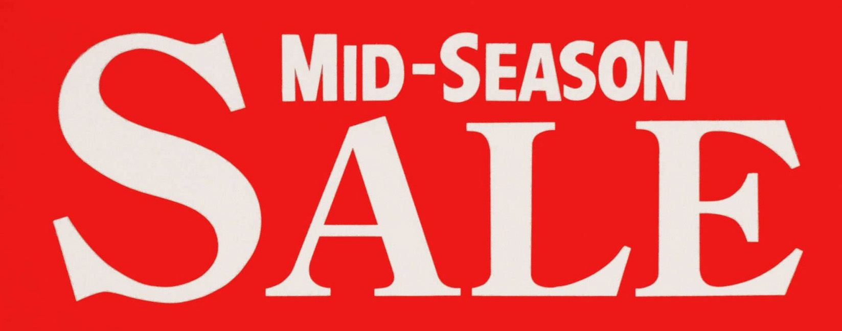 mid season sale now on